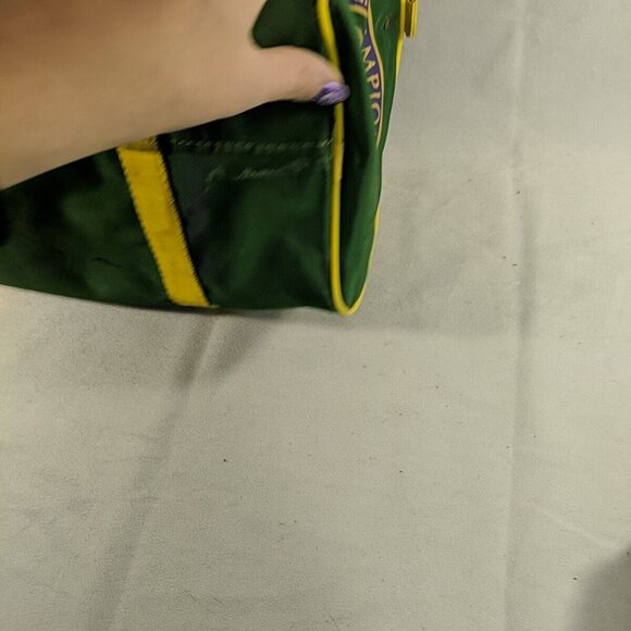RARE Wimbledon 100th Championships 100 Years 1977 Vintage Green Gym Duffle Bag - Picture 5 of 16